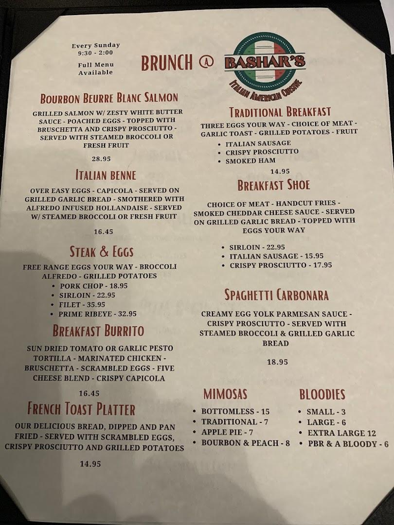 Bashar's Italian American Cuisine